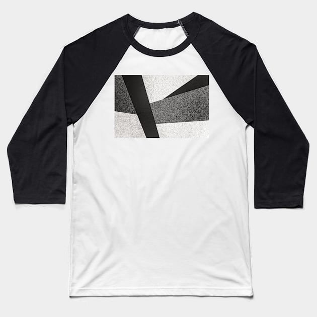 Grey Abstraction Baseball T-Shirt by Islanr